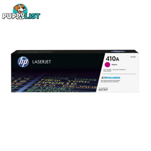 Hewlett-Packard CF413A Magenta Toner (#410A) - Hewlet Packard - HP CF413A MAGENTA - 0.00kg