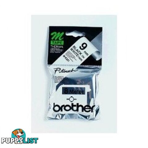 Brother M-K232 12mm Red-on-White M-Tape - Brother - M-K232 - 0.05kg