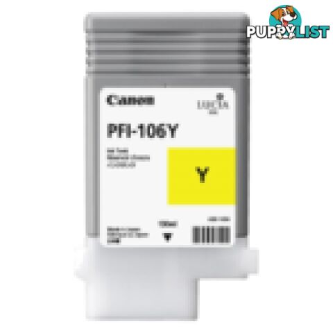 Canon Prograf 6300 6350 6400 6450 PFI-206 Yellow Ink - Canon - PFI-206 Yellow - 0.00kg