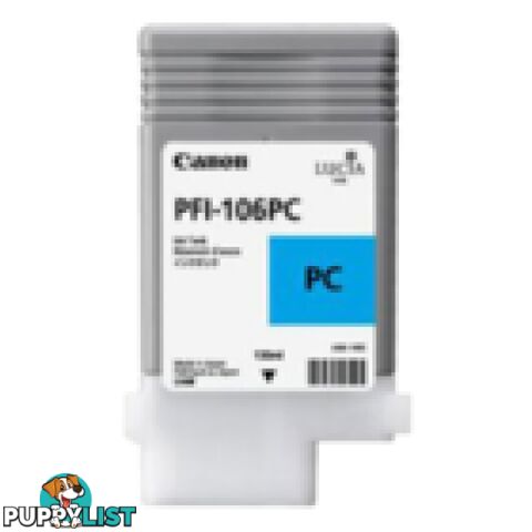 Canon Prograf 6300 6350 6400 6450 PFI-206 Photo Cyan Ink - Canon - PFI-206 Photo Cyan - 0.00kg