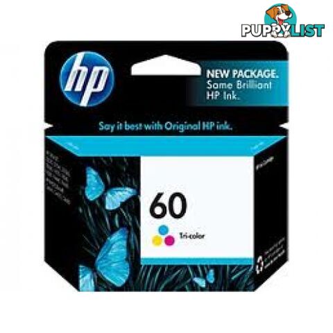 Hewlett Packard HP-60XL TC TriColour Ink Cartridge - Hewlet Packard - HP 60XL Tri-Colour - 0.70kg