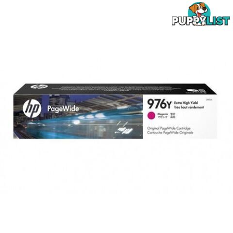 Hewlett Packard HP-976Y Cyan Ink HIGH YIELD PageWide PRO 577 - Hewlet Packard - HP 976Y Cyan - 0.00kg