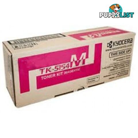 Kyocera TK-5154 Magenta Toner Kit M6035, M6535 - Kyocera - TK-5154 Magenta - 1.00kg