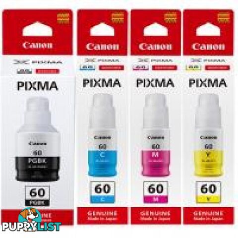 Canon GI-66 Value Pack ink bottle set For MAXIFY MEGATANK GX6060 GX7060 - Canon - GI-66 Value Pack - 0.00kg