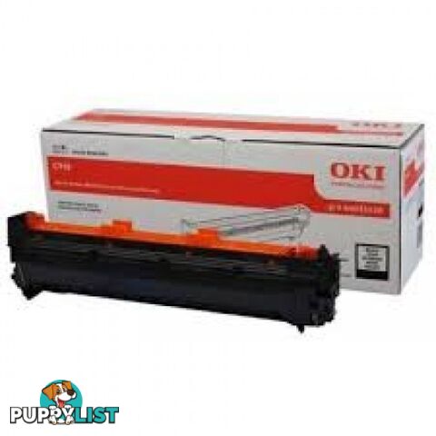 OKI 44035532 Black Drum Unit For C910 - OKI - OKI C910 Black Drum - 0.00kg