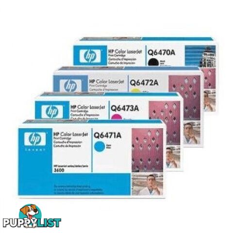 Hewlett-Packard Q6471A Cyan [#502A] - Hewlet Packard - HP Q6471A CYAN - 2.00kg