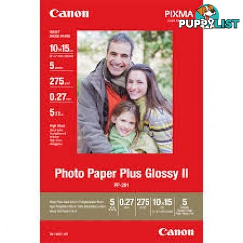 Canon PP301A3 20 Photo Paper Plus Gloss A3-260gsm 20 sheets - Canon - PP301A3-20 - 0.50kg