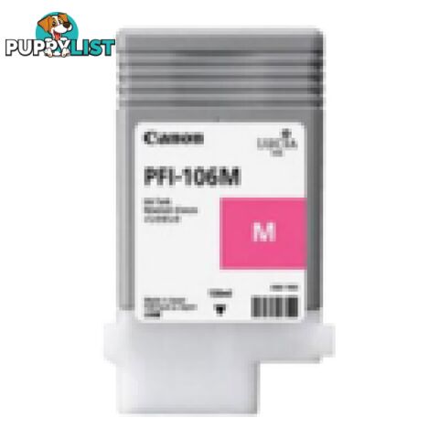 Canon Prograf 6300 6350 6400 6450 PFI-206 Magenta Ink - Canon - PFI-206 Magenta - 0.00kg