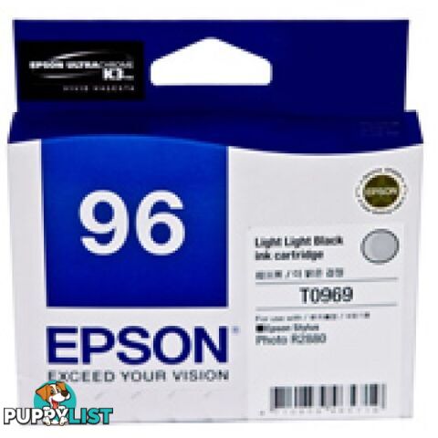 Epson C13T096990 LT LT BLACK 96 - Epson - Epson T0969 LL  BLACK - 0.00kg