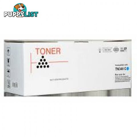 Brother TN-348Y White Box Compatible Yellow Toner - Compatible - WB TN-348Y - 0.87kg