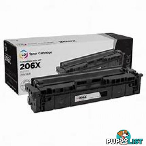 Hewlett-Packard W2120X High Yield Black Toner [# 212X] - Hewlet Packard - HP W2120X  BLACK - 0.94kg