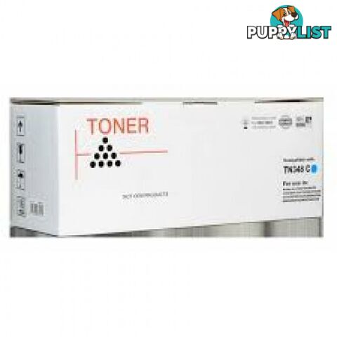 Brother TN-348C White Box Compatible Cyan Toner - Compatible - WB TN-348C - 0.87kg