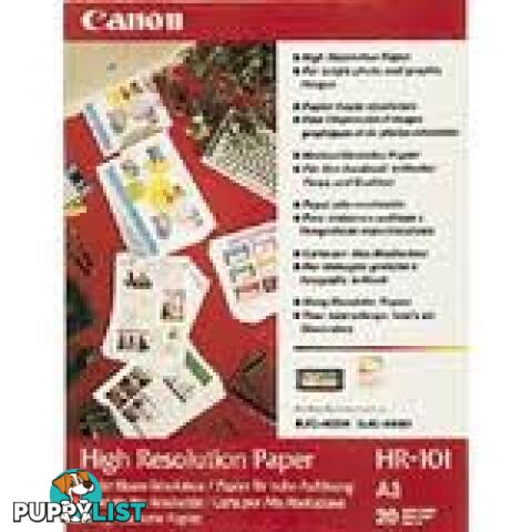 Canon LU101A3 Luster Photo Paper A3-260gsm - Canon - LU101A3-20 - 0.50kg