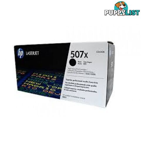 Hewlett-Packard CE400X Black Toner [#507X] - Hewlet Packard - HP CE400X Black - 1.00kg