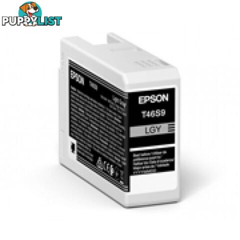 Epson 46S  C13T46S900 Light Grey Ink for SureColor P706 - Epson - Epson 46S Light Gray - 0.20kg