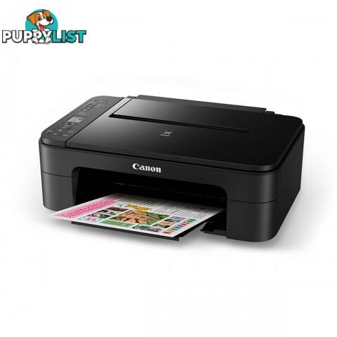 Canon PIXMA TS3360 Colour Multifunction Inkjet Printer Black - Canon - TS-3360 - 9.00kg