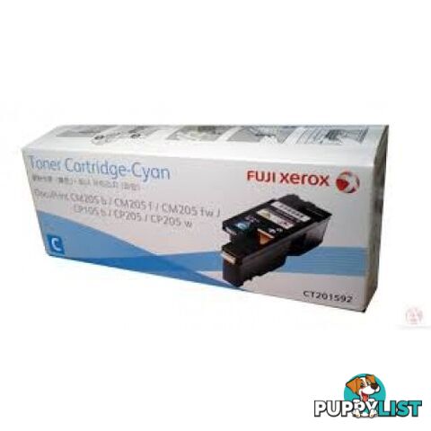 XEROX Compatible CT201592 Cyan Toner for CP105B CP205 CM205 - Xerox - CT201592 Compatible Cyan - 0.35kg