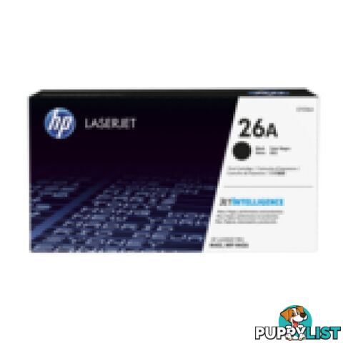 Hewlett-Packard CF226X Black Toner [#26X] - Hewlet Packard - HP CF226X Black - 0.11kg