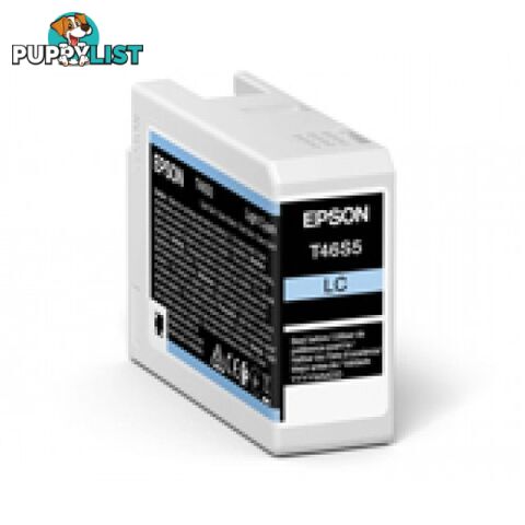 Epson 46S  C13T46S500 Light Cyan Ink for SureColor P706 - Epson - Epson 46S Light Cyan - 0.20kg