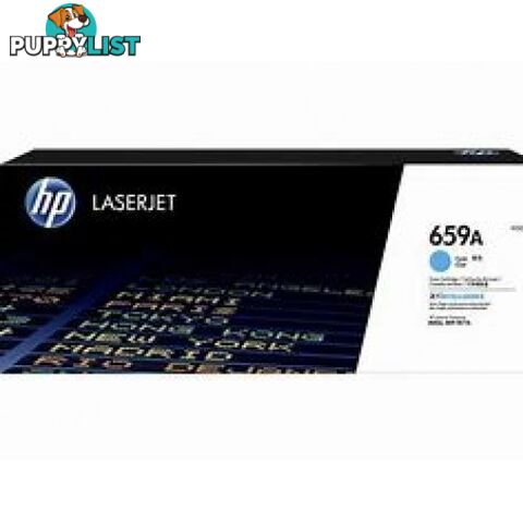 Hewlett-Packard W2011X Cyan Toner [ 659X] for M776 M856 - Hewlet Packard - HP W2011X  CYAN - 0.94kg