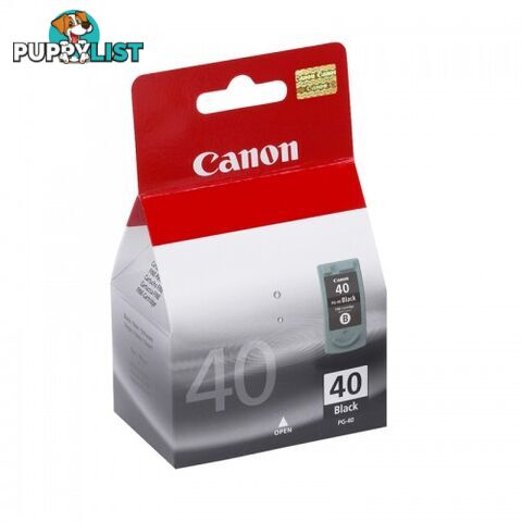 Canon PG-40 Black Ink cartridge for mx300 MX310 - Canon - PG-40 - 0.07kg