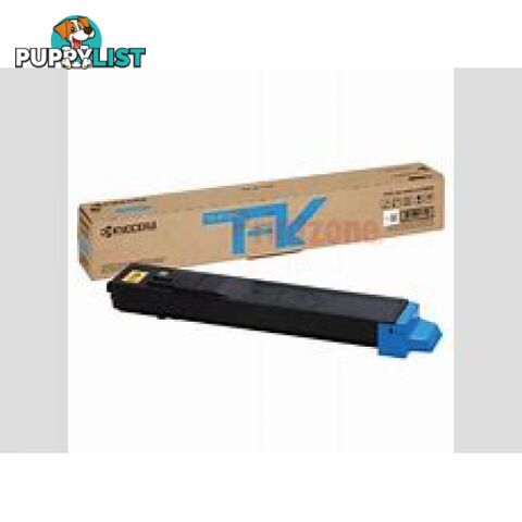 Kyocera TK-8119 Cyan Toner For M8130, M8124 (A3 Printers) - Kyocera - TK-8119C Cyan - 0.40kg