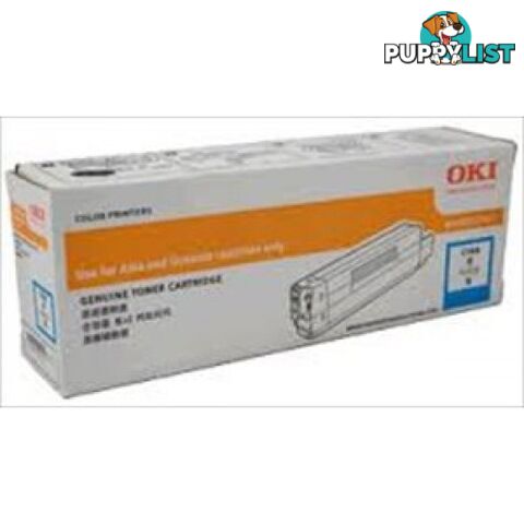 OKI 46490611 Cyan Toner for C532 MC563 MC573 - OKI - 46490611 Cyan - 0.00kg