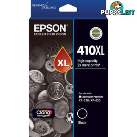 Epson C13T340192 HIGH YIELD PHOTO BLACK INK 410XL - Epson - Epson 410XL PHOTO BLACK - 0.00kg