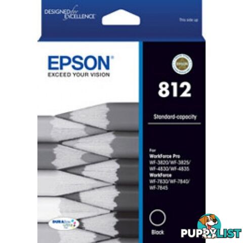 Epson 812XL C13T05E392 MAGENTA Ink for WorkForce WF-3825 WF-4835 WF-7845 - Epson - Epson 812XL Cyan - 0.00kg