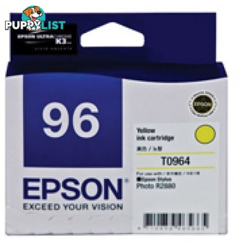 Epson C13T096490 YELLOW 96 - Epson - Epson T0964 YELLOW - 0.00kg