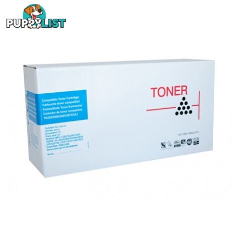 White Box Compatible HP CF411X High Yield Cyan Toner (#410X) - Compatible - WB CF411X Cyan - 0.00kg