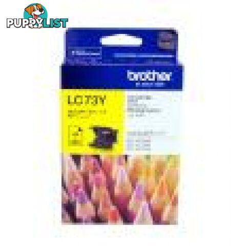 Brother LC67Y Yellow Ink Cartridge for DCP185 DCP385 MFC490CW MFC790CW MFC990CW - Brother - LC67Y - 0.06kg