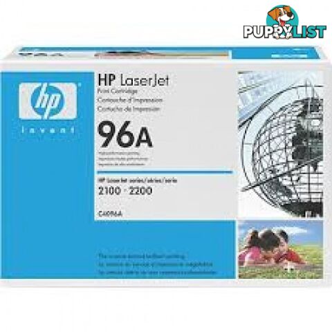 Hewlett-Packard C4096A Black Toner [#96A] - Hewlet Packard - HP C4096A - 3.00kg