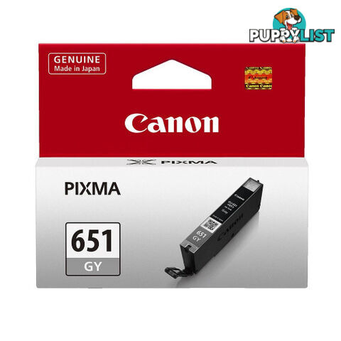 Canon CLI-651GY Grey Ink Cartridge - Canon - CLI-651GY - 0.04kg