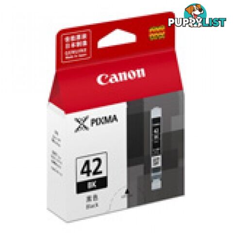 Canon CLI-42BK Black Ink Cartridge for PRO-100 - Canon - CLI-42BK - 0.10kg