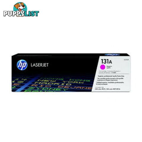 Hewlett-Packard CF213A Magenta Toner [#131A] - Hewlet Packard - HP CF213A Magenta - 0.11kg