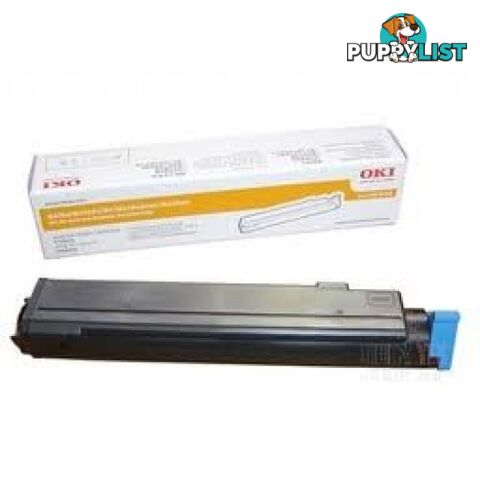 OKI 43979217 Black Toner for B440  MB440 - OKI - 43979217 TONER - 0.00kg