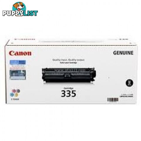 Canon Cartridge 335 Low Capacity Black Toner Cartridge for LBP841 LBP843 - Canon - Cartridge 335L Black - 1.00kg