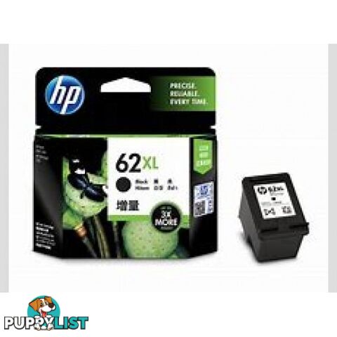 Hewlett Packard HP-62XL Black Ink Cartridges for OfficeJet 250 - Hewlet Packard - HP 62XL Black - 0.60kg