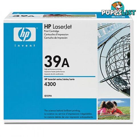 Hewlett-Packard Q1339A Black Toner - Hewlet Packard - HP Q1339A BLACK - 2.00kg