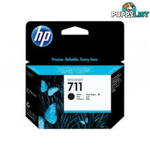 Hewlett Packard HP-711BK Black Ink cartridge - Hewlet Packard - HP 711 BK - 0.05kg