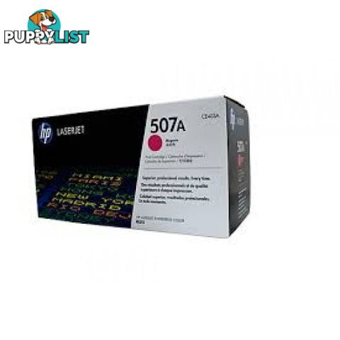 Hewlett-Packard CE403A Magenta Toner [#507X] - Hewlet Packard - HP CE403A Magenta - 1.00kg