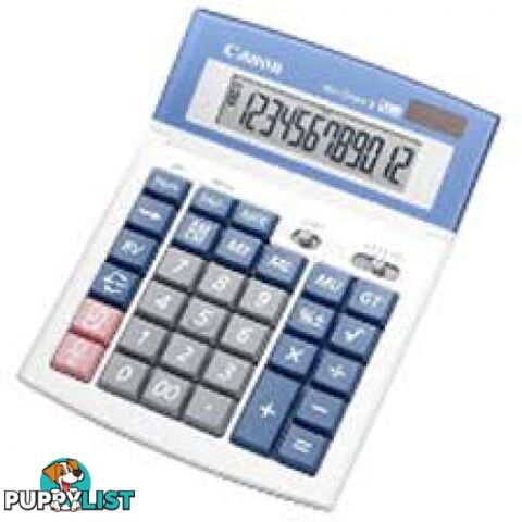 Canon WS-1210HiIII Calculator with Tilt Display - Canon - Canon WS-1210HiIII - 0.32kg