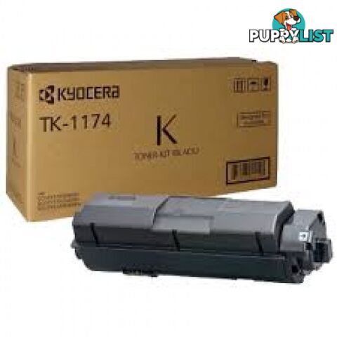 Kyocera TK-1174 Black Toner For M2040dn M2540dn M2640dn - Kyocera - TK-1174 - 1.00kg