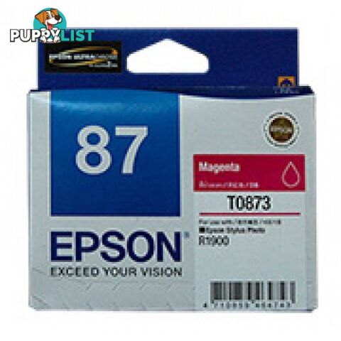 Epson C13T087390 MAGENTA 87 - Epson - EPSON T0873 MAGENTA - 0.00kg