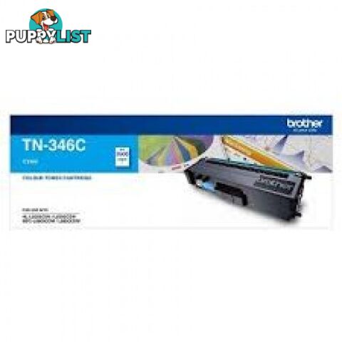 Brother TN-341C Cyan Toner for HL-L8250 HL-L8350 MFC-L8600 - Brother - TN-341C - 0.87kg