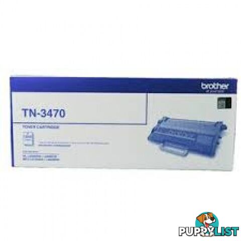 Brother TN-3470 Toner Cartridge for HL-L6200dw HL-L6400dw MFC-L6700dw MFC-L6900dw - Brother - TN-3470 - 0.50kg