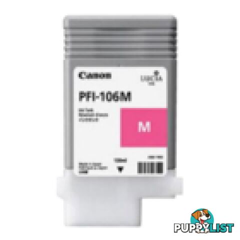 Canon Prograf 6300 6350 6400 6450 PFI-106 Magenta Ink - Canon - PFI-106 Magenta - 0.00kg