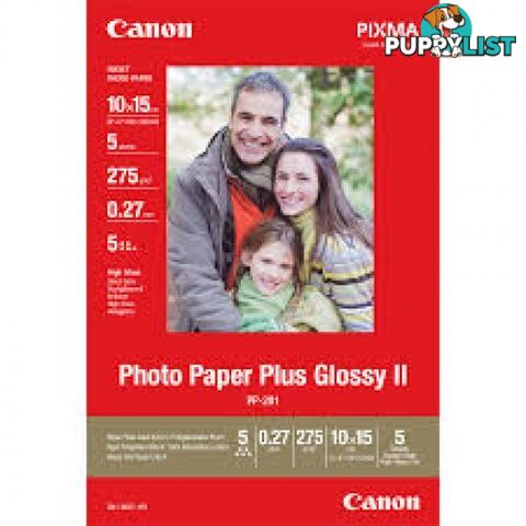 Canon PP301 4X6-100 Photo Cards Gloss Plus - Canon - PP301 4X6 100 - 0.10kg