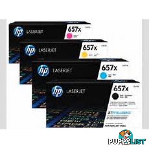 Hewlett-Packard CF472X Magenta Toner (#657X) - Hewlet Packard - HP CF472X MAGENTA - 0.00kg